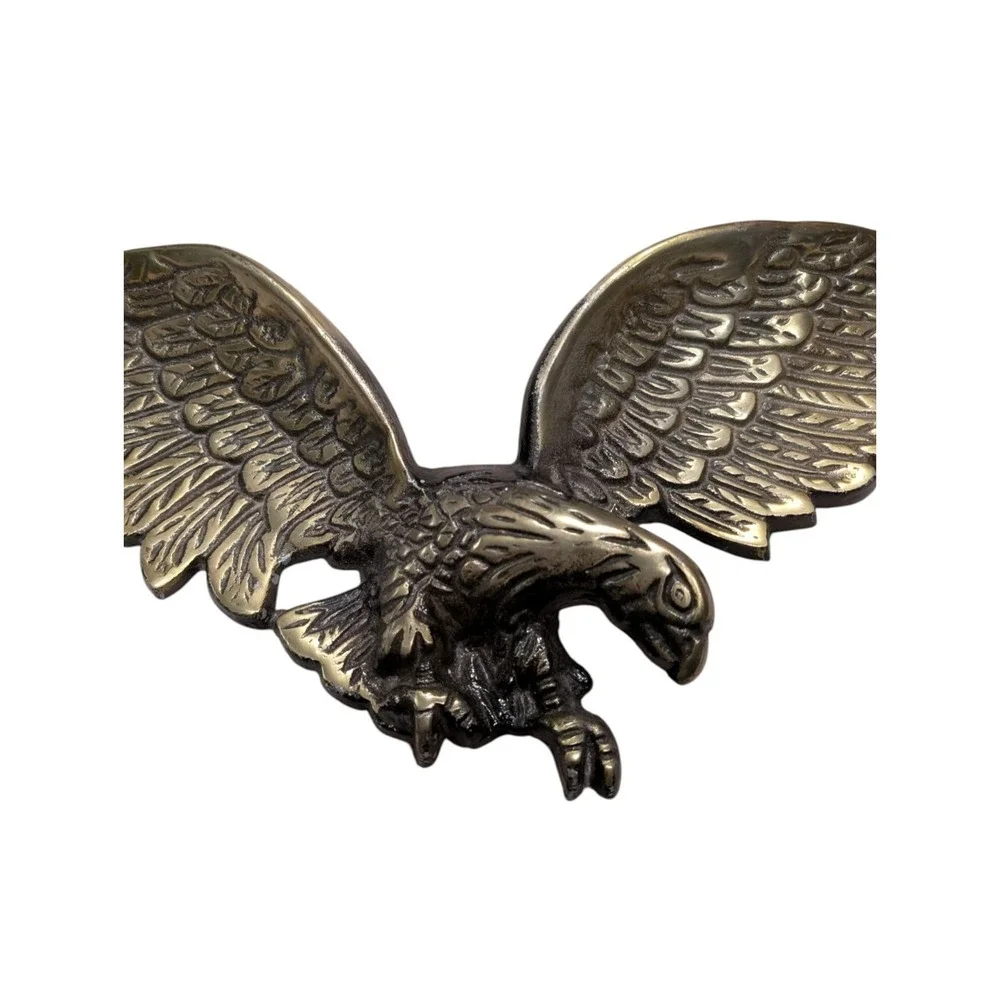 Antique American Eagle Art Military‎ USA Federal Wall Mount Cast Aluminum